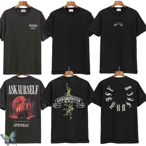 

askyurself t shirt oversize loose design askyurself t-shirt lost in paradise 210420, White;black