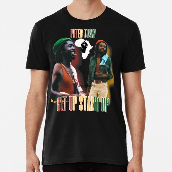 

men's t-shirts men shirt peter tosh women tshirt, White;black