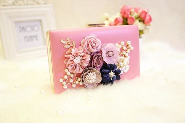 

2020 pink total fashion women evening bag brand party banquet glitter bag for ladies wedding clutches handbag shoulder bag chain
