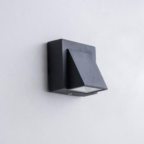 

wall lamp led ip65 waterproof indoor & outdoor aluminum lighting surface mounted garden porch modern simple creative light