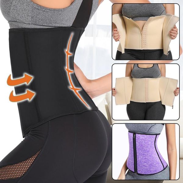 

women's shapers shaperwear waist trainer belt weight loss cincher body women plus size boned corsets outfit underwear corset damskie, Black;white