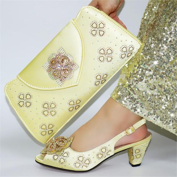 

dress shoes elegant gold african high heel sandals and handbag set for party cr1716 height 7cm, Black