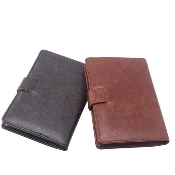 

card holders the latest pu leather passport cover ticket holder travel wallet driver license document, Brown;gray