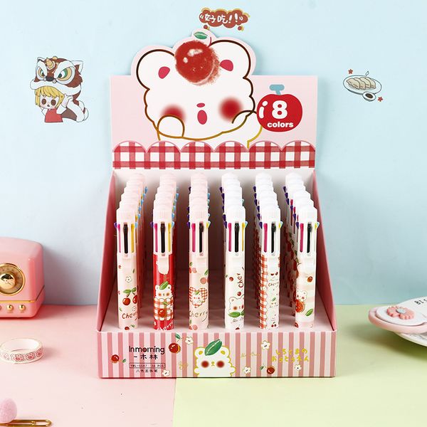 

painting pens 20848 yimulin yml-5547 cherry orchard of white bear, Black;red