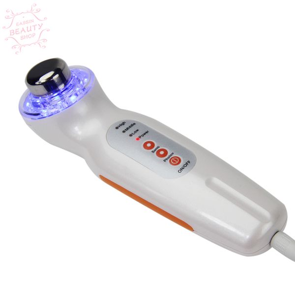 Ultrasonic LED Light Photon Face Massager Ringiovanimento della pelle Alleggerimento Uso domestico