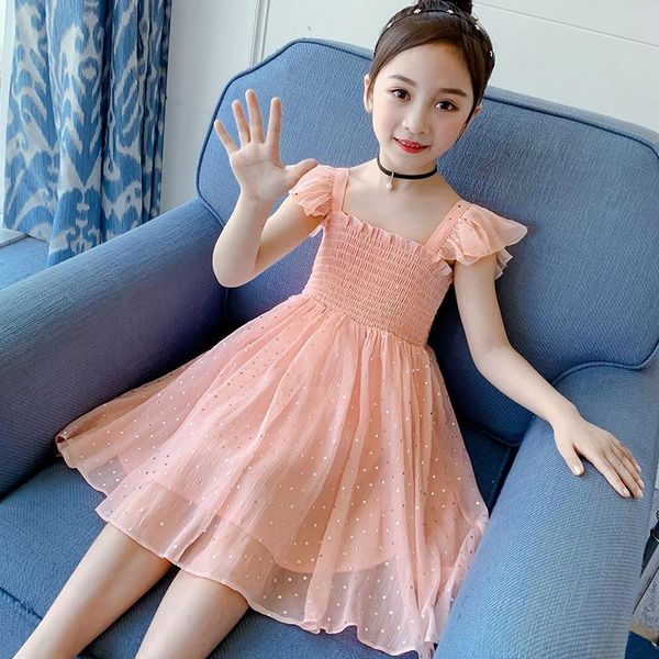 

girl's dresses girl dress kids babyÂ clothes 2021 pink spring summer toddler for formal party outfitsÂ sport teenagers uniform dressesÂ co, Red;yellow