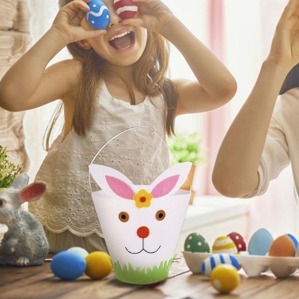 

gift wrap cute candy bag easter storage drum party favors cookie snack basket