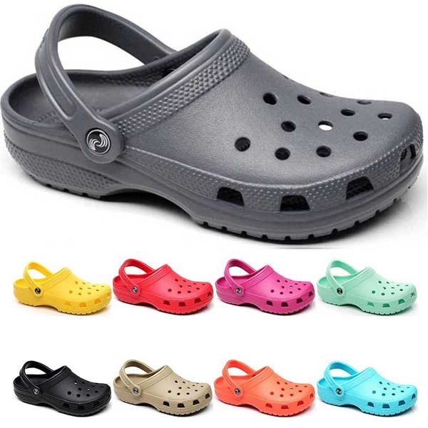 

412 hotsale fashion Sandals Slip On Casual Beach Waterproof Shoes men Classic Nursing Clogs Hospital Women Slippers Work Medical, 10 36-47