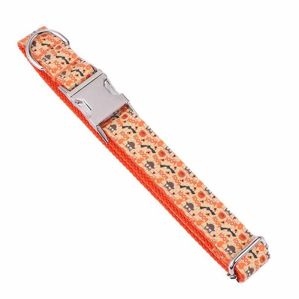 

dog collars & leashes halloween leash collar adjustable dacron for pet large