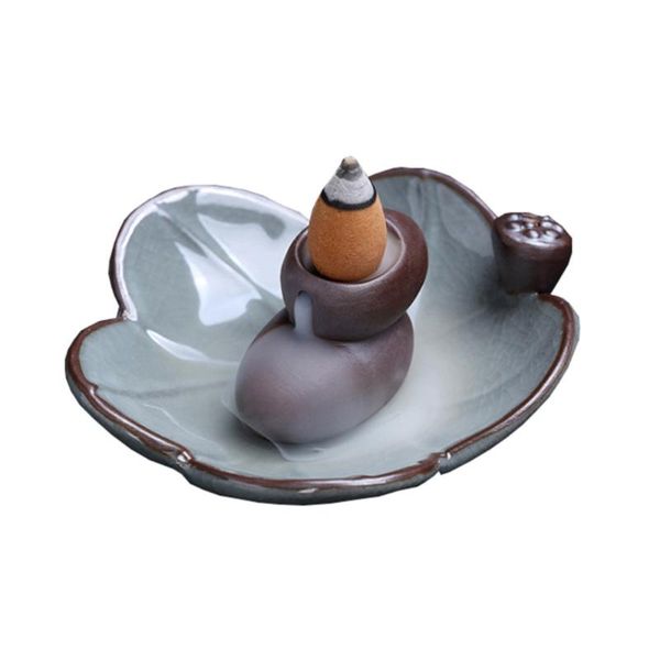

fragrance lamps creative incense burner holder censer home decoration (grey)