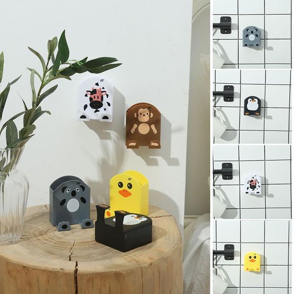 

cell phone mounts & holders multifunction charging wall holder storage box deskremote control racks wall-mounted stand gk99