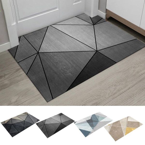 

carpets geometric printed doormat living room -slip carpet absorbent shower bath mat bedroom kitchen rug welcome door mats