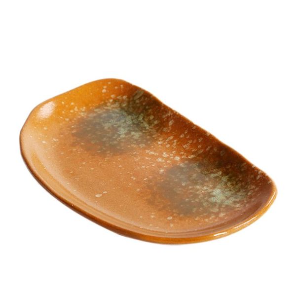 

dishes & plates 1pc retro snack plate japanese style chic tableware sushi