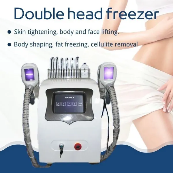 FDA Aprovou Cryolipólise Body Slimming Fort Freeze Machine Fresh Modelidade a vácuo Lipoaspiração Cavitação ultrassônica RF LIPO Laser Dispositivos