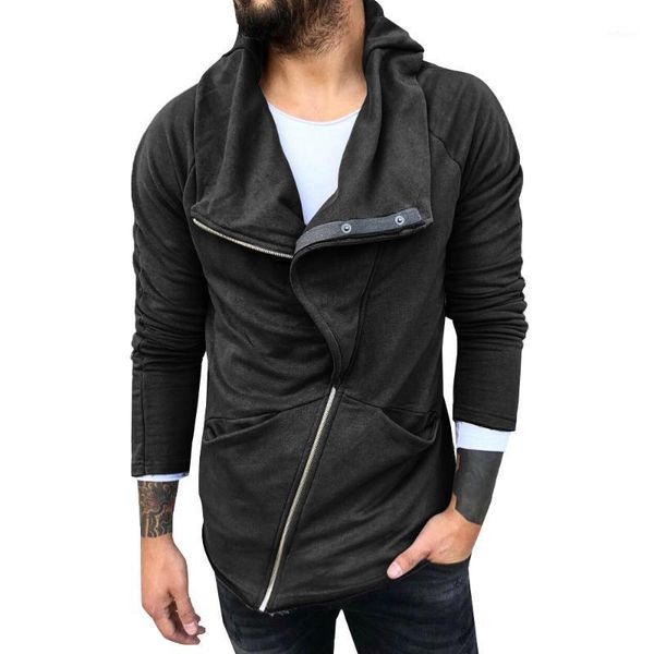 

men's jackets cofekate men coats fashion winter warm coat zip hooded hoodie homme gentlemen casual outwear male jacket, Black;brown