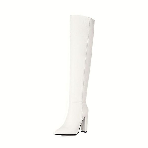 

boots 2021 autumn and winter women's european american fashion patterned high-tube over-the-knee high-heeled, Black