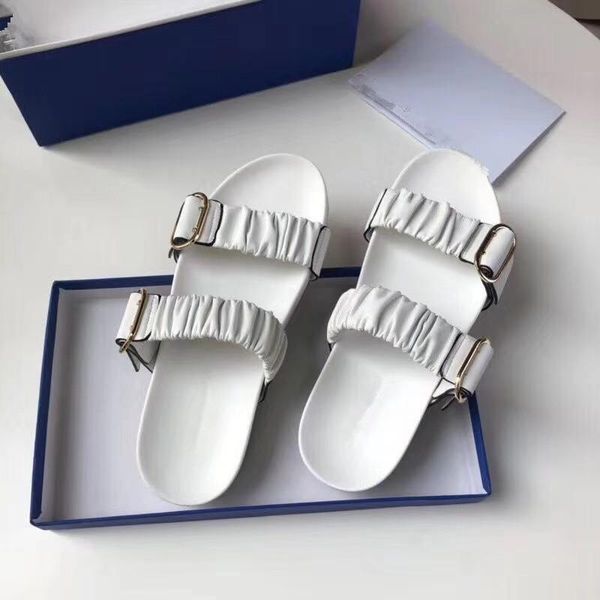 

slippers summer 2021 platform women wearing lazy sandals shoes beach, Black