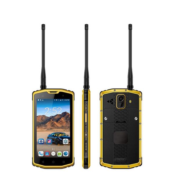 

walkie talkie 5.0 inch s962b 4g smartphone dual sim card 5100mah android 7.0 mobile phone uhf pip68 waterproof cellphone nfc