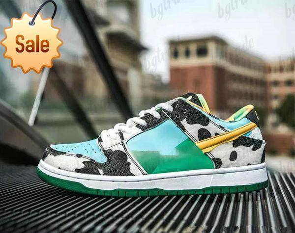 

2022 ben and jerry x sb low -pro qs chunky dunky designer skateboard shoes mens womens trainers casual sneakers j c o v, Black