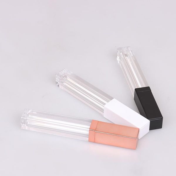 

storage bottles & jars 5ml mini lip gloss tubes diy empty cosmetic container refillable liquid lipstick bottle 1pcs