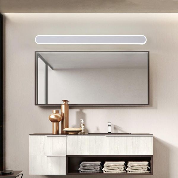 

wall lamp led mirror headlights simple modern waterproof anti-fog bathroom cabinet bedroom dressing wj10