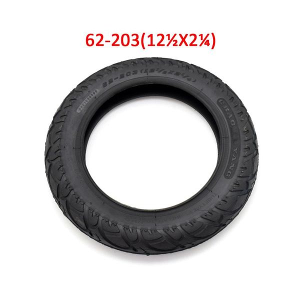 

motorcycle wheels & tires 12inch 62-203 12 1/2x2 1/4 wheel hub rim electric scooter folding bicycle tire and tube explosion-proof tyre