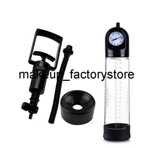 

toy massager massage manual penis pump extender with pressure indicator toys enlargement male masturbator trainer wcdi