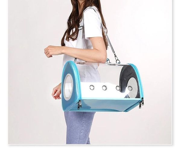 

cat carriers,crates & houses a transparent breathable bag with portable pet
