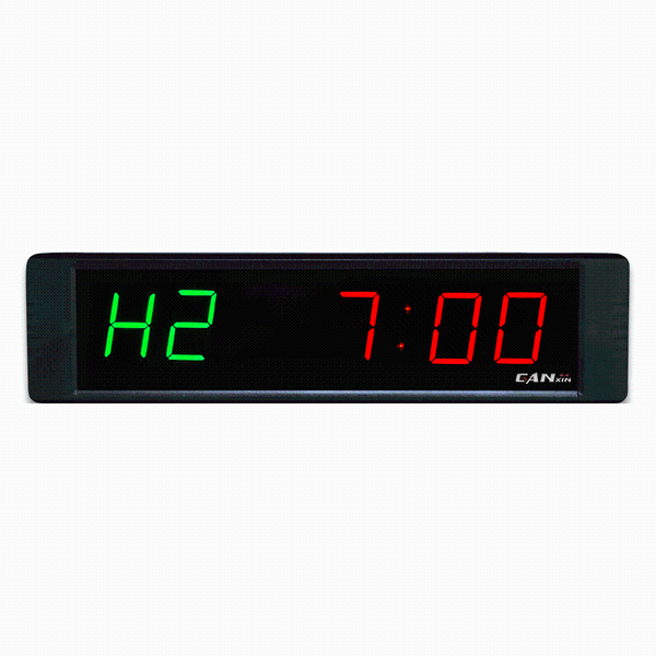 

timers ganxin overseas warehouse products 1 inch led interval timer fitness gym count down/up satch with remote