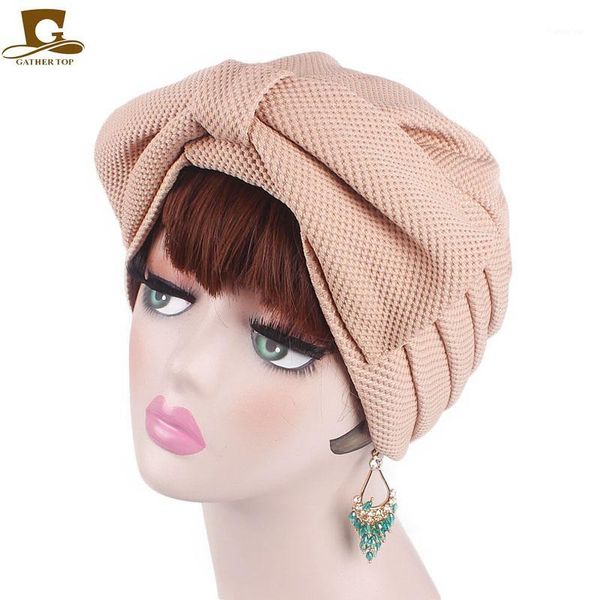 

fashion muslim india women large bow turban hat bonnet chemo hijab beanie cap ladies turbante hair accessories1