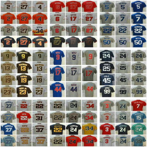 

stitched charlie blackmon mike trout corey seager pete alonso miguel cabrera whit merrifield kevin kiermaier chipper jones swanson max scher, Blue;black