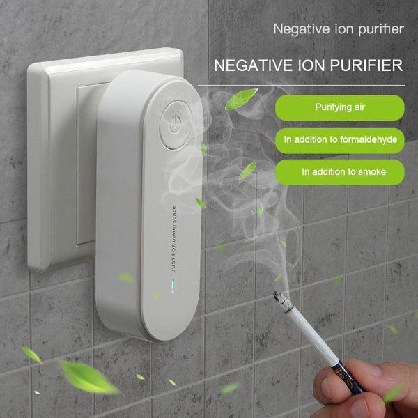 

air purifiers mini cleaner purifier negative ion pet deodorizer odor socket anion smoke formaldehyde removal