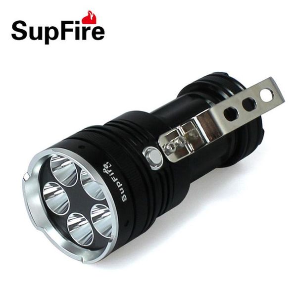 

waterproof high power hunting fishing torch 3800 lumens cree t6 rechargeable outdoor handy portable emergency flashlights tor torches
