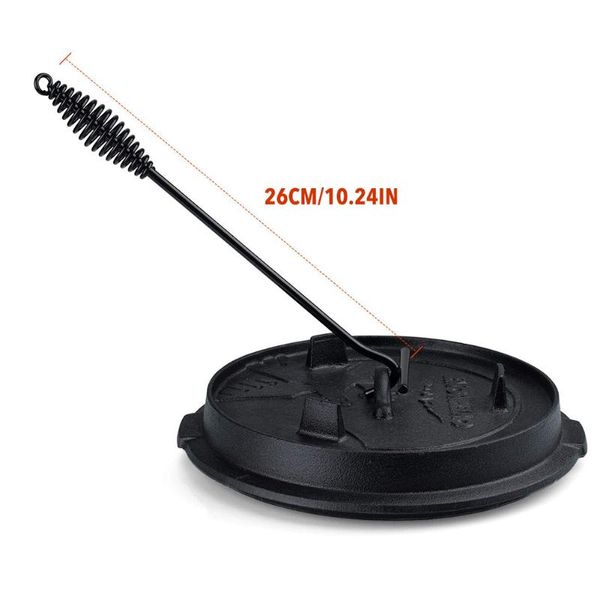 

tools & accessories wholesale 26cm european cast iron enamel soup pot stew lifter for weight lifting and carrying dutch oven