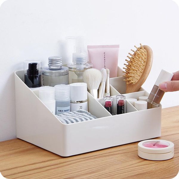 

storage boxes & bins deskorganizer lipstick box make up jewelry nail polish brush holder cosmetic containers