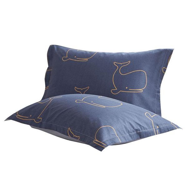

full cotton pillowcase one-pair package 48x74cm pillow case