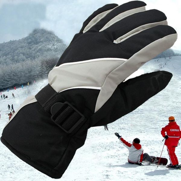 

ski gloves winter cycling bicycle warm waterproof outdoor bike skiing hiking motorcycle riding full finger #t2p