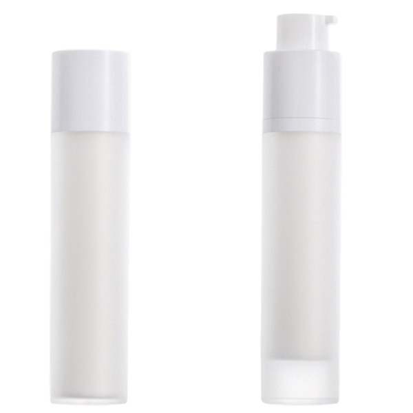 

storage bottles & jars 15ml 30ml 50ml plastic frosted airless lotion pump refillable bottle disposable essence cosmetic packaging container