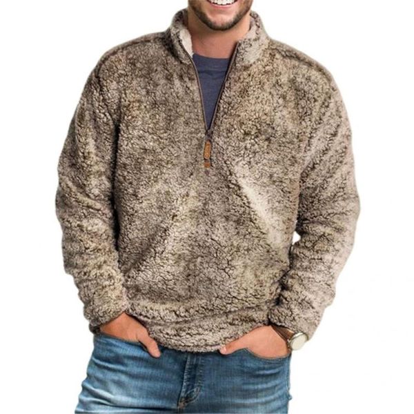 

men's jackets solid color skin-friendly spacious male autumn sweater for men casual, Black;brown