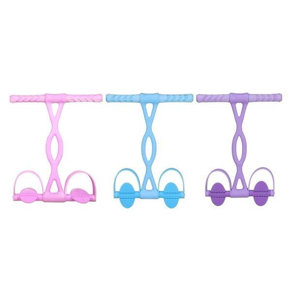 

resistance bands pedal band elastic pull rope tpr latex tension fitness yoga gym exercise abdomen training equipment