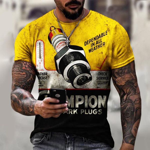 

men's t-shirts t shirts for men 2021 casual sports motorcycle style t-shirt summer fashion streetwear 3d printed shirt oversized tees, White;black