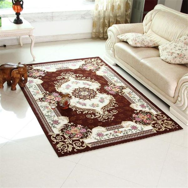 

european classical home carpet mats custom el bedroom sofa cushions non-slip door carpets living room coffee table