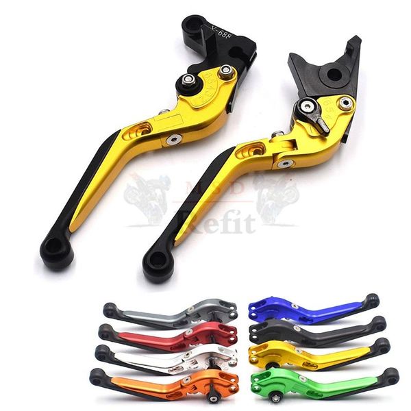 

motorcycle brakes extendable folding brake clutch levers for moto guzzi mz 1000 sf 2005-2008 st 2006-2008 1000sf 1000st