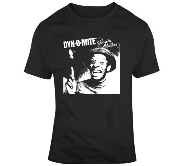 

jimmy walker legend comedian tv good times 70s dynomite t shirt, White;black