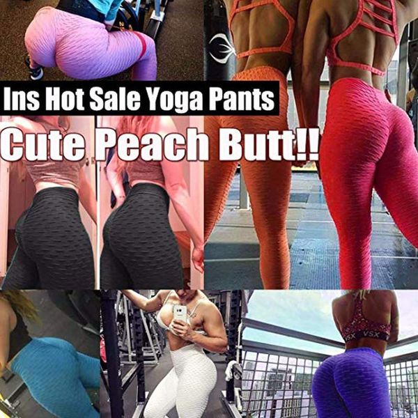 

womens fitness tightening leggings hight waist sportswear ladys yoga pants gym running elastic slim trousers s, Black