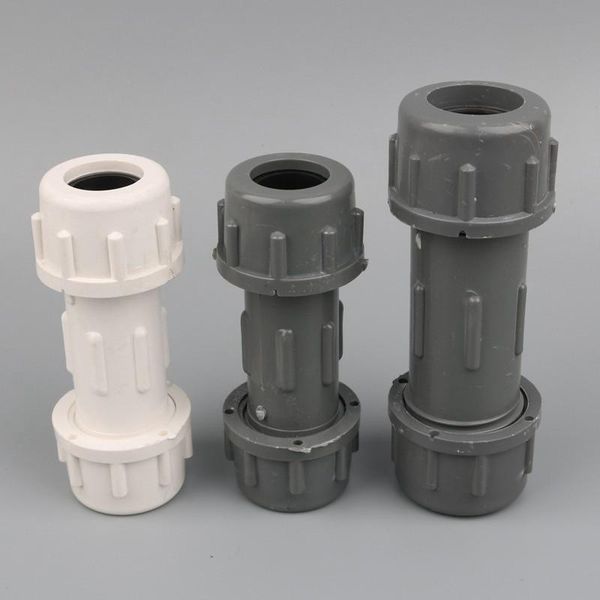 

watering equipments pvc 40 50mm straight connector water supply pipe quick repair fittings joint pneumatic parts