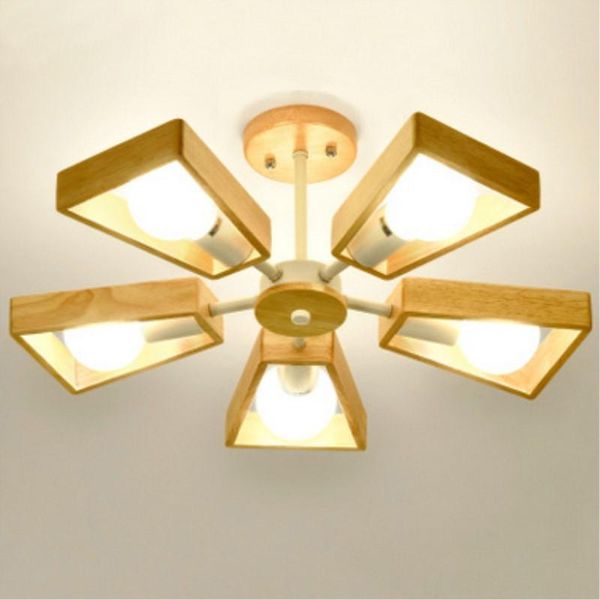 

pendant lamps modern creative concise style dining room lamp restaurant decoration living wooden europe wood