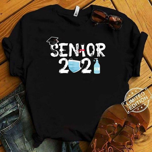 

graduating senior class 2021 quarantine mask toilet paper t-shirt, White;black