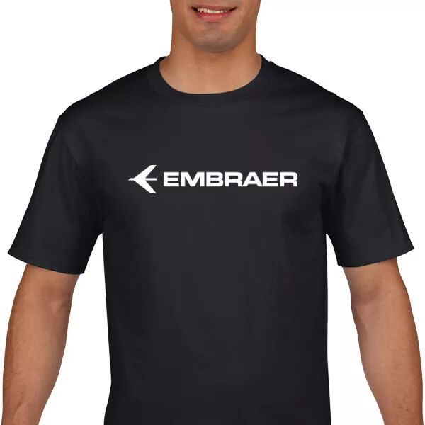 

embraer t shirt - embraer aircraft t shirt - aviation t shirt, White;black
