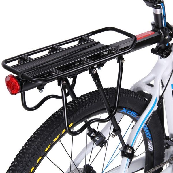

car & truck racks bicycle luggage carrier rear cargo rack stand bike trunk disc quick release v-brake
